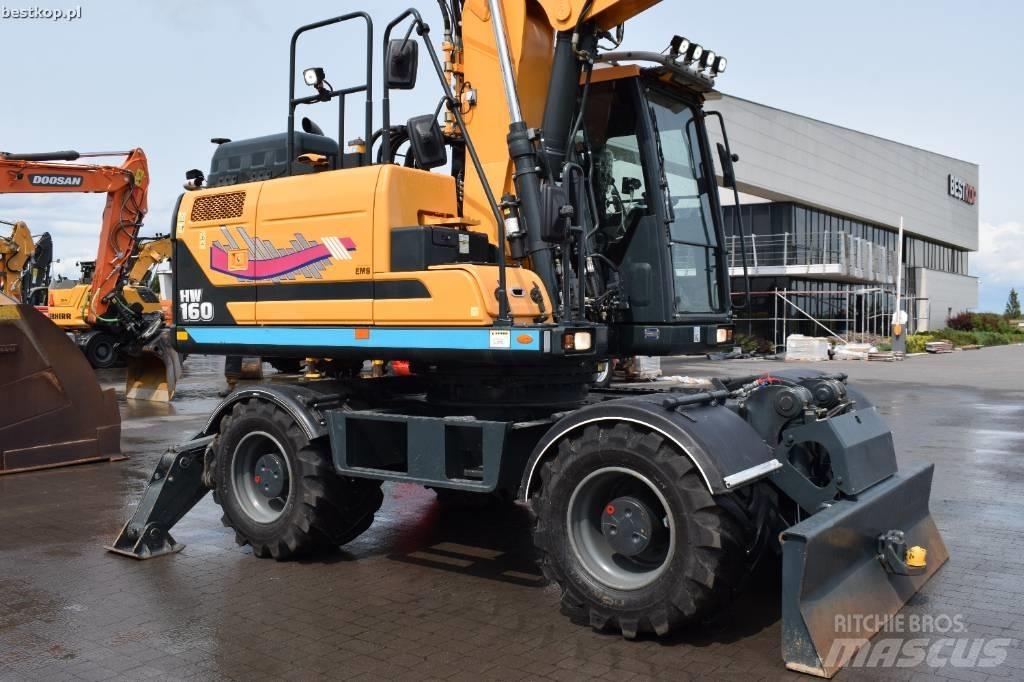 Hyundai HW 160  휠 굴삭기