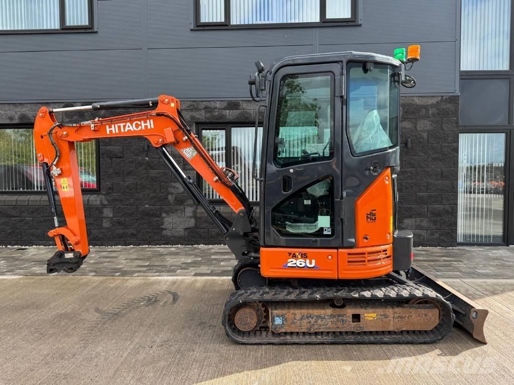 Hitachi ZX 26 U-6 소형 굴삭기 7톤 미만