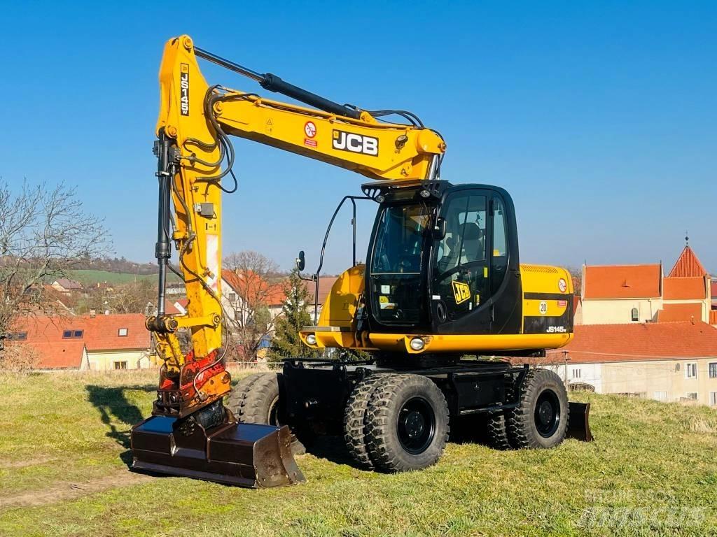 JCB JS 145 W  휠 굴삭기