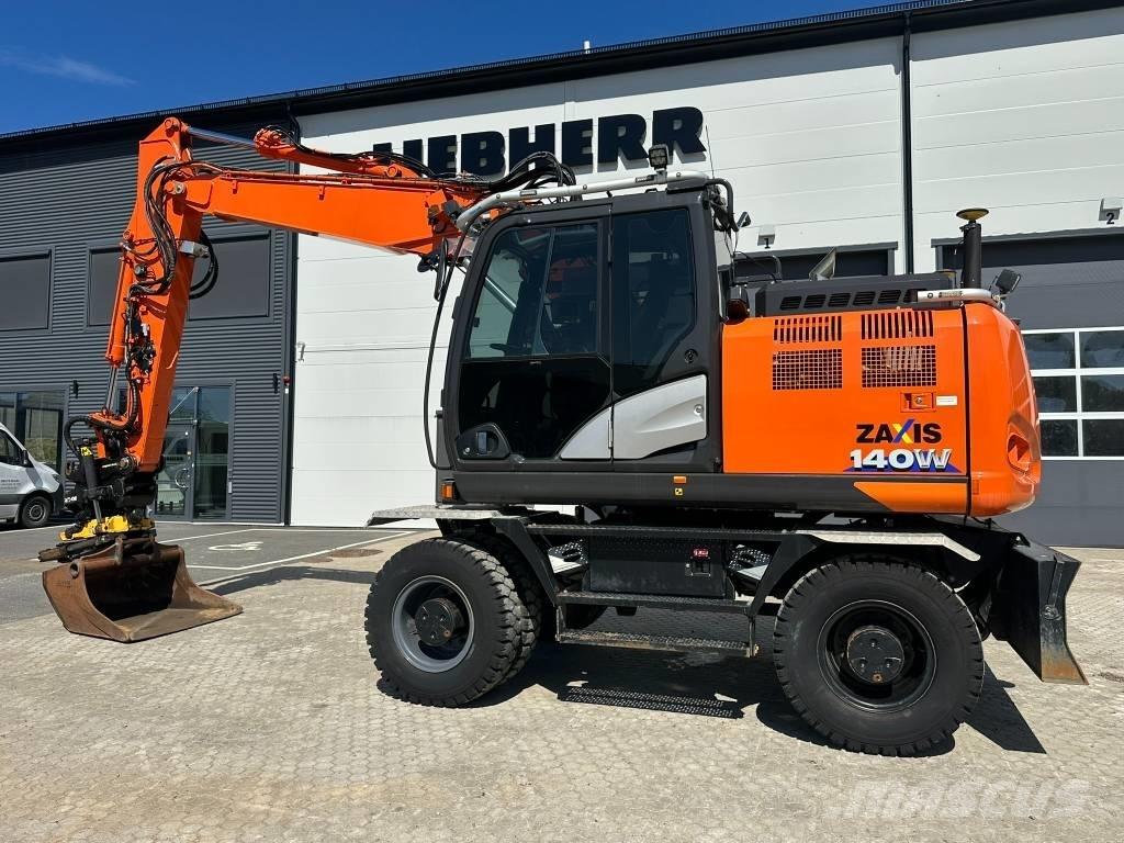 Hitachi ZX 140 W-6  휠 굴삭기