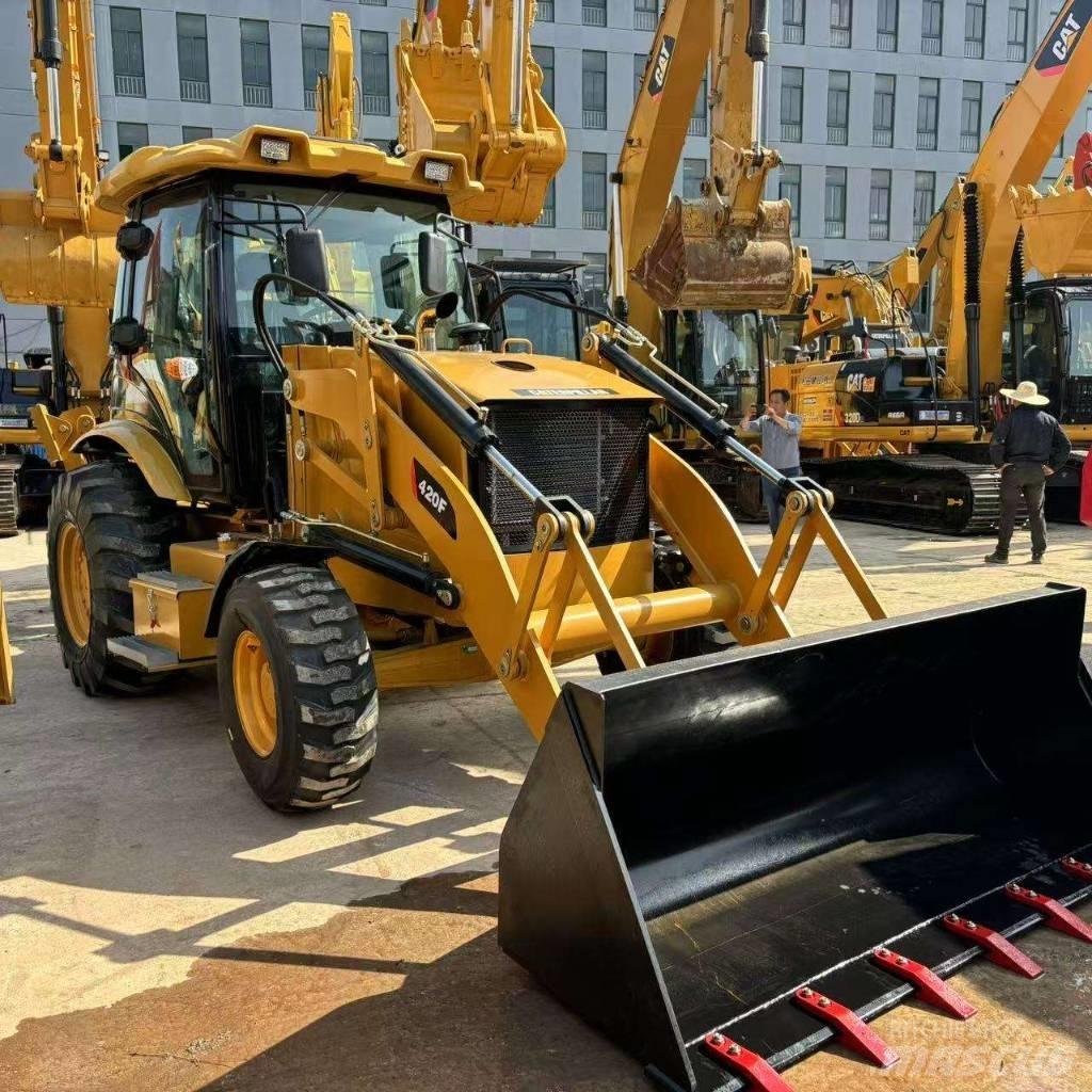 CAT 420 F 백호로더