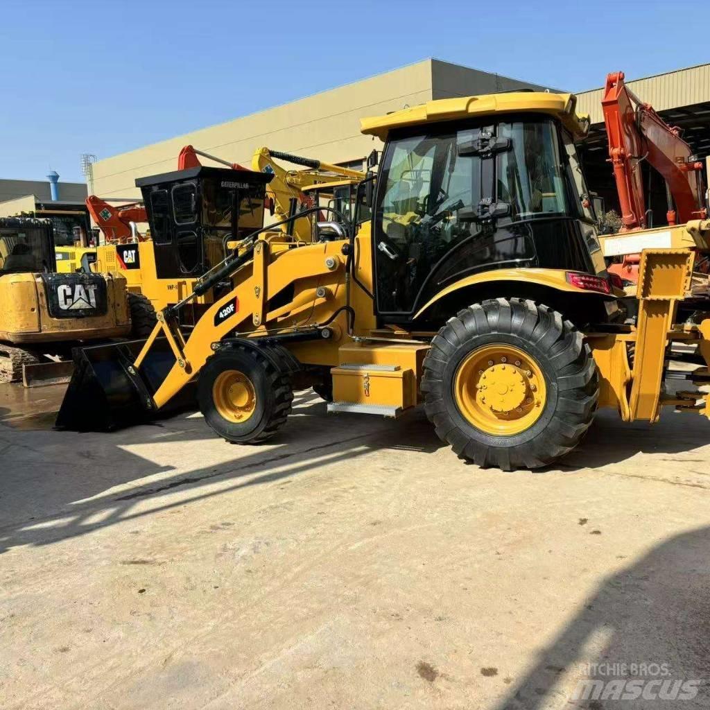 CAT 420 F 백호로더