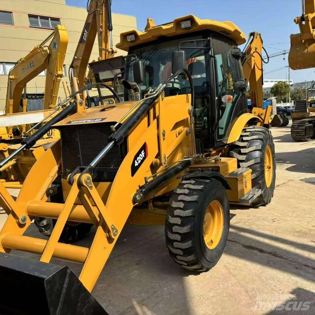 CAT 420 F 백호로더