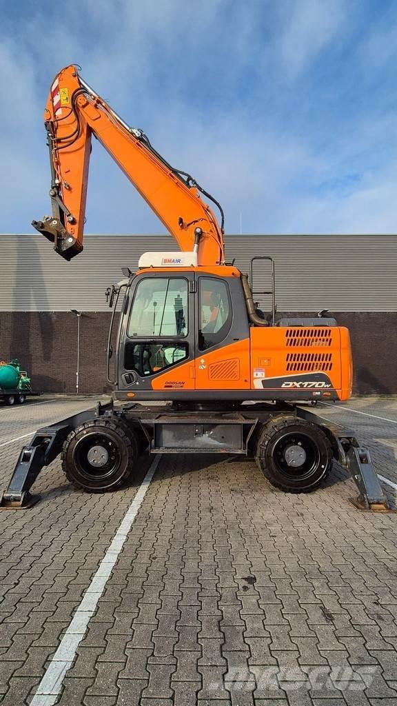 Doosan DX 170W-5  휠 굴삭기