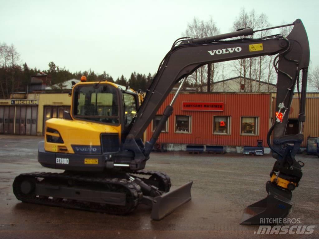 Volvo ECR 88 D 중형굴삭기 7톤-28톤