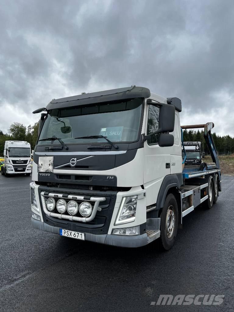 Volvo FM 6X2 스킵 로더 트럭