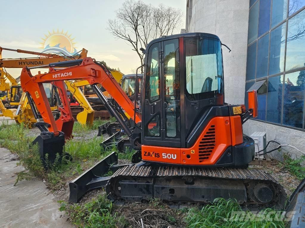 Hitachi ZX 50 U 소형 굴삭기 7톤 미만
