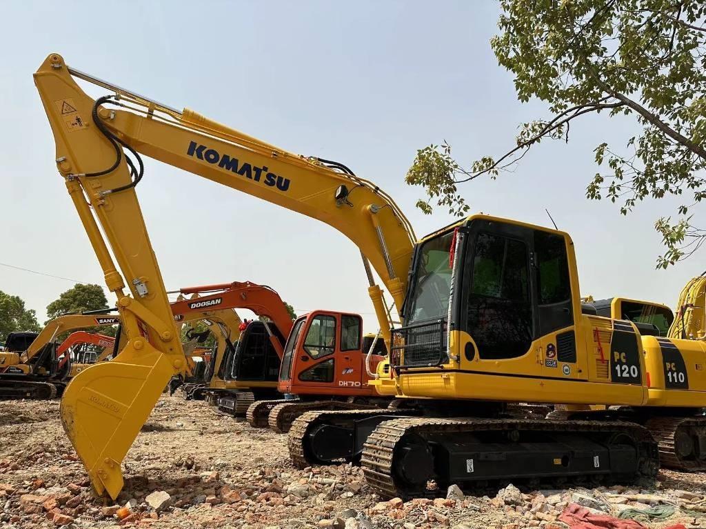 Komatsu PC 120 중형굴삭기 7톤-28톤