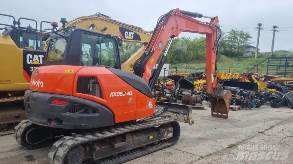 Kubota Kx 080-4 중형굴삭기 7톤-28톤
