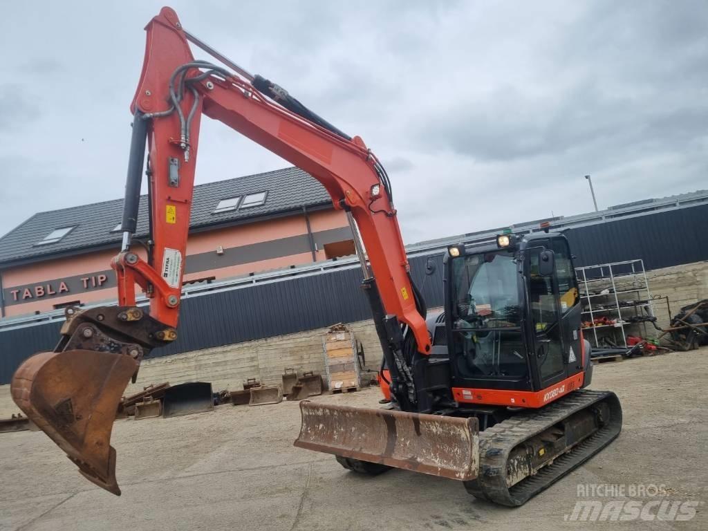 Kubota Kx 080-4 중형굴삭기 7톤-28톤