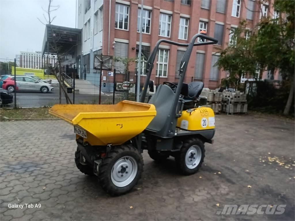 Wacker Neuson 1001 건설현장 덤프트럭