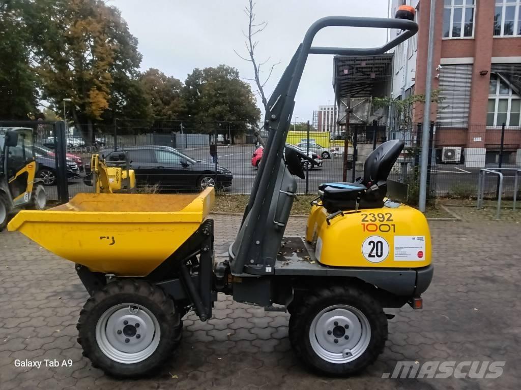 Wacker Neuson 1001 건설현장 덤프트럭