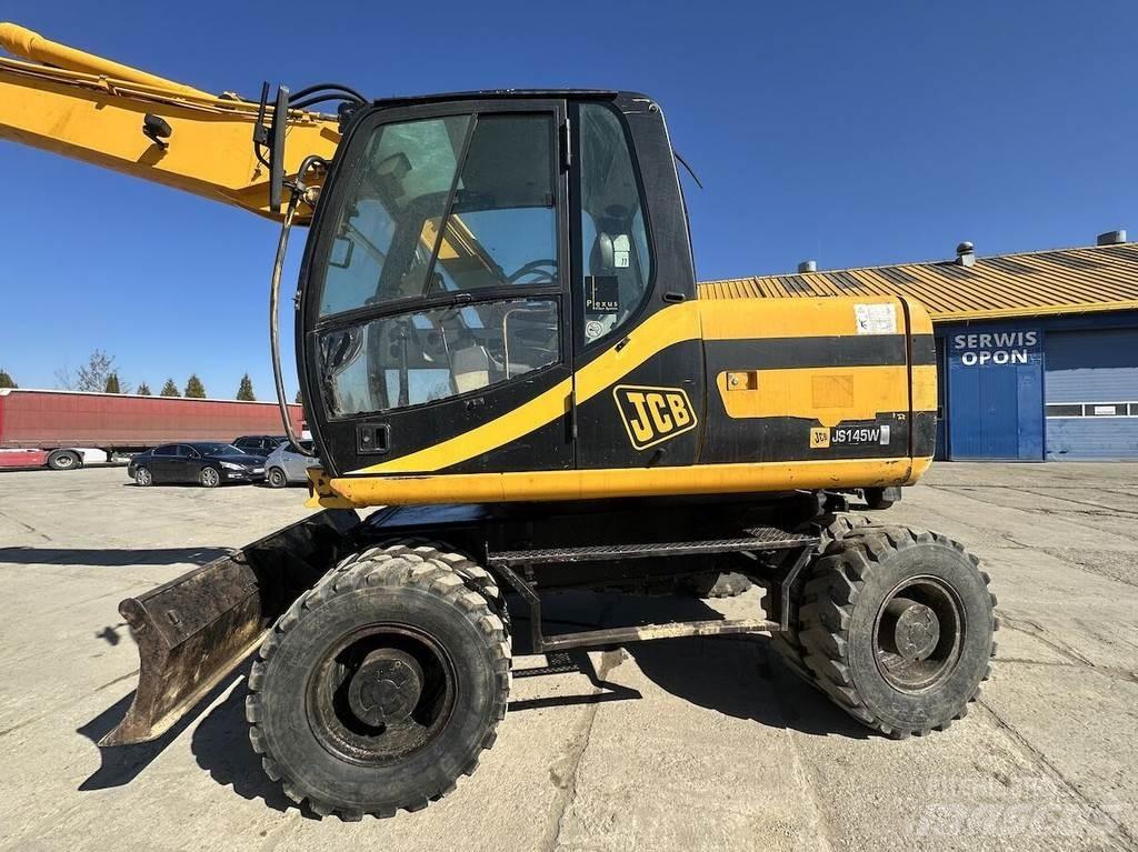 JCB JS145W  휠 굴삭기