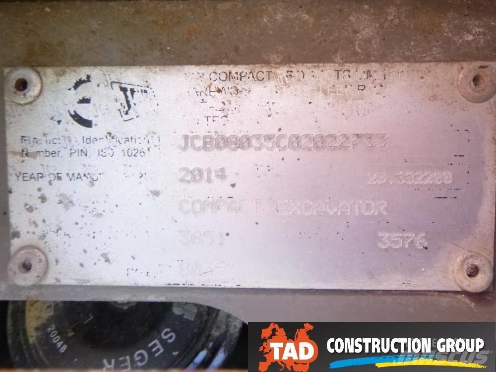JCB 8035 ZTS 소형 굴삭기 7톤 미만