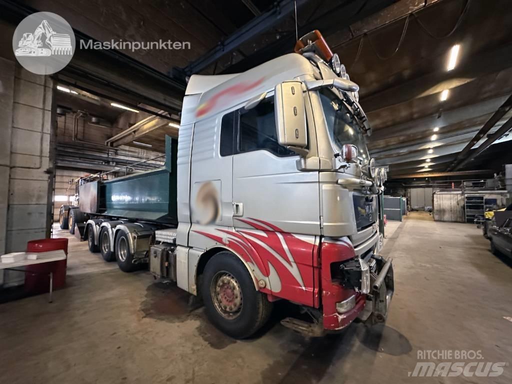 MAN TGX 35.540 훅 리프트 트럭