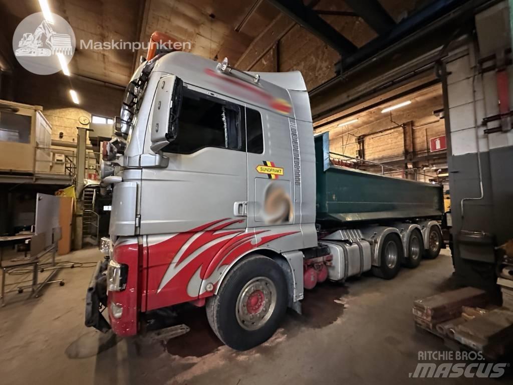 MAN TGX 35.540 훅 리프트 트럭