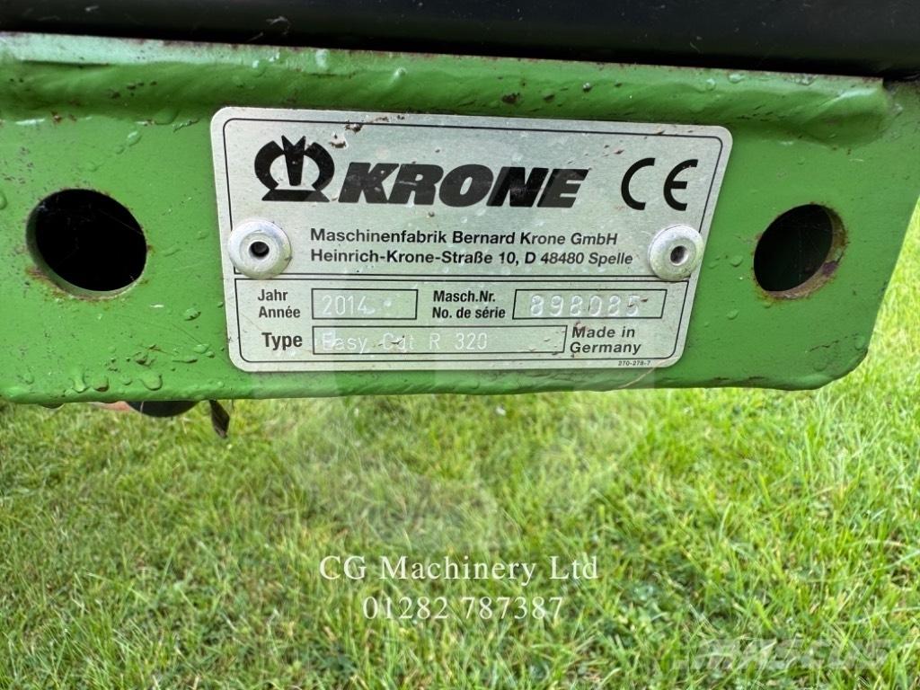 Krone R320 장착형 잔디깎기