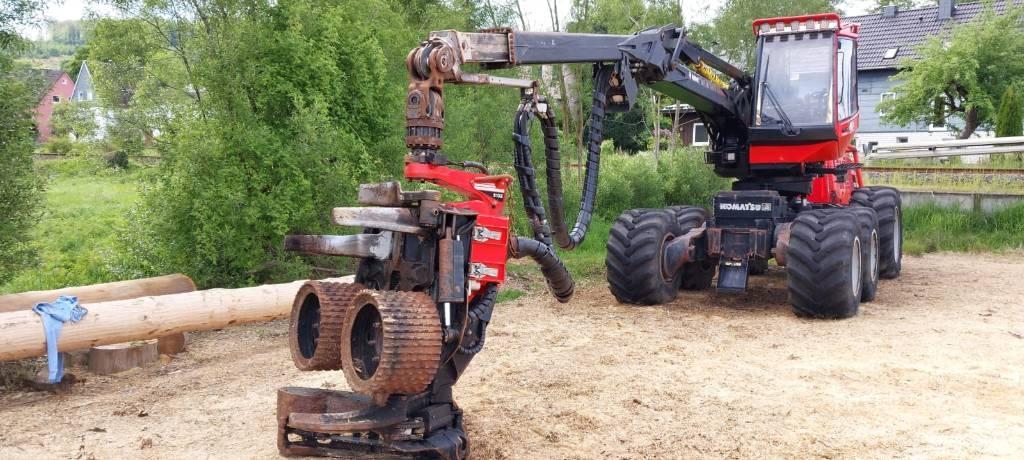 Komatsu 931 원목 하베스터