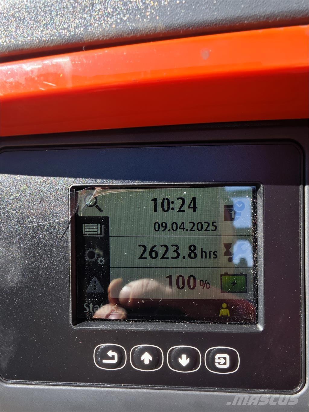 Linde L16 보행식 리치 지게차