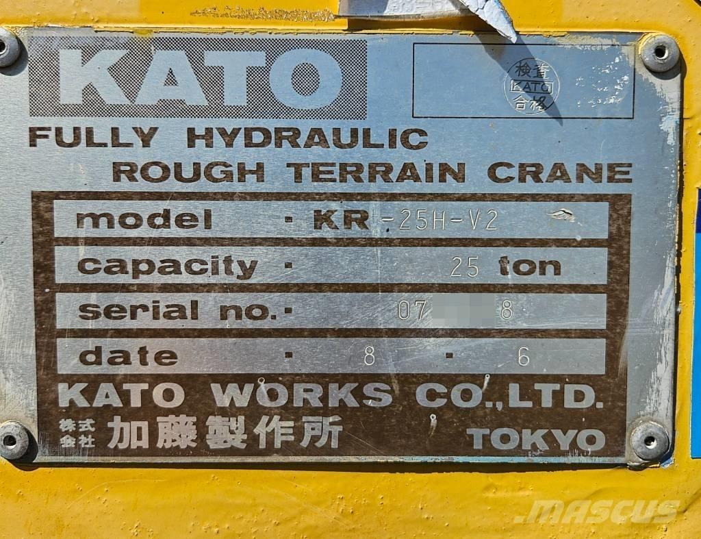 Kato KR 25 H V-2 R/T 크레인