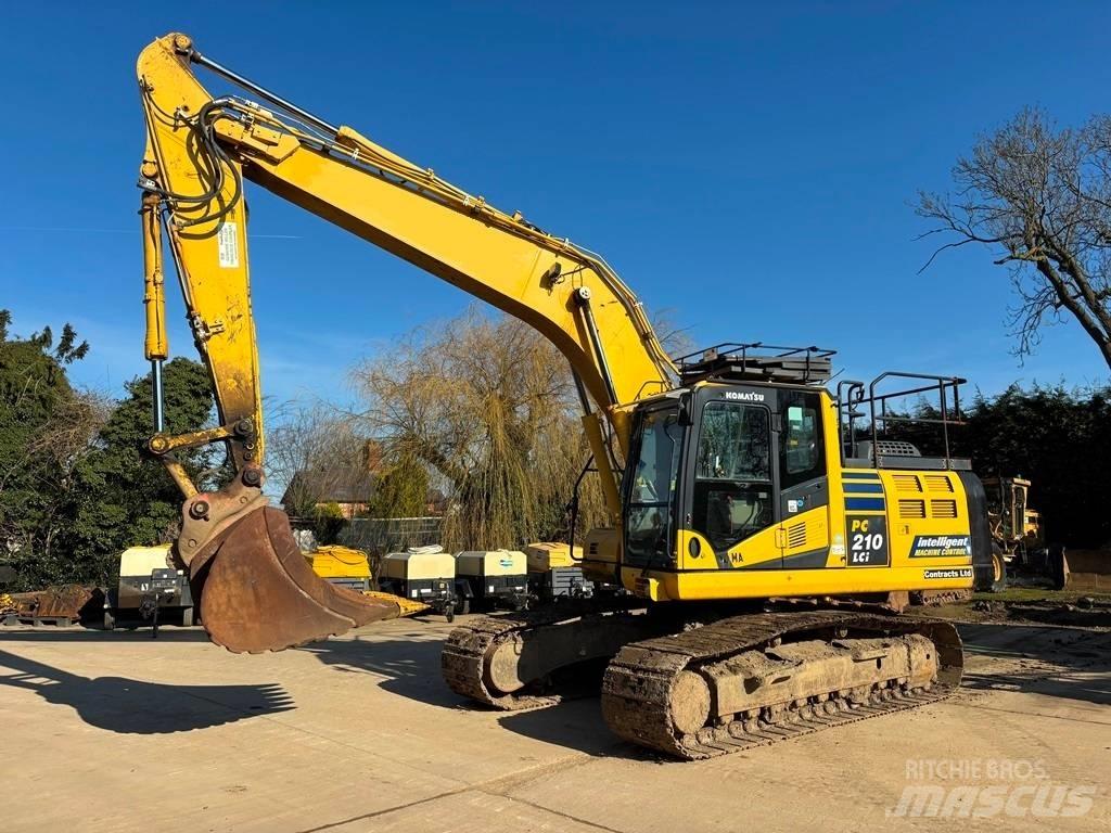 Komatsu PC 210 LC-10 대형 굴삭기 29톤 이상