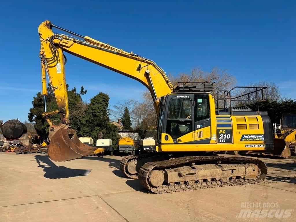 Komatsu PC 210 LC-10 대형 굴삭기 29톤 이상
