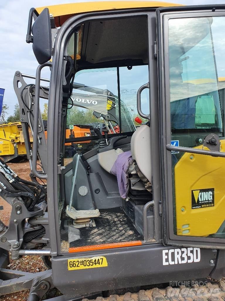 Volvo ECR 35 D 소형 굴삭기 7톤 미만