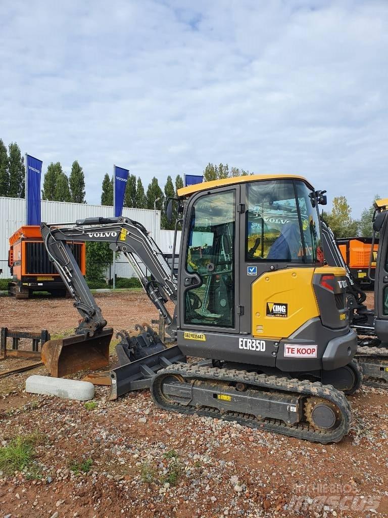 Volvo ECR 35 D 소형 굴삭기 7톤 미만
