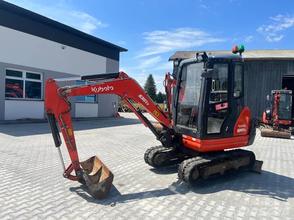 Kubota KX 61-3 소형 굴삭기 7톤 미만