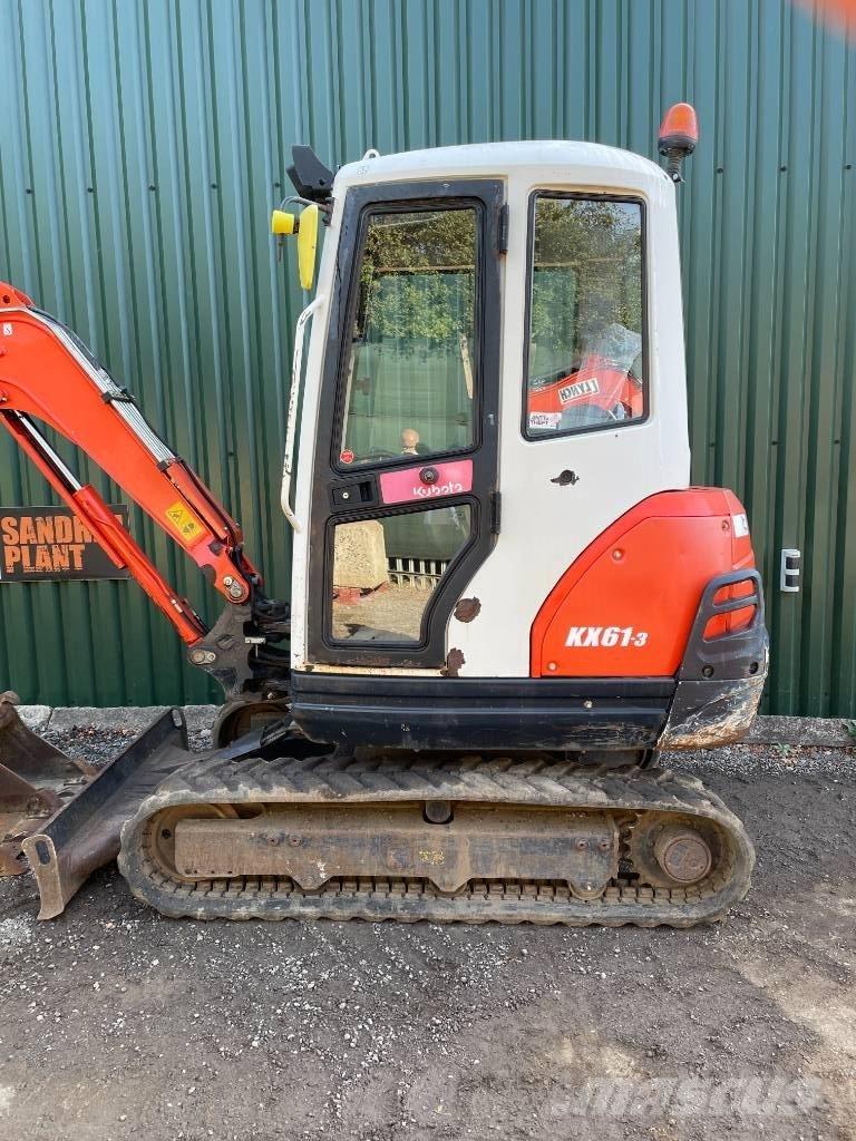 Kubota KX 61-3 소형 굴삭기 7톤 미만