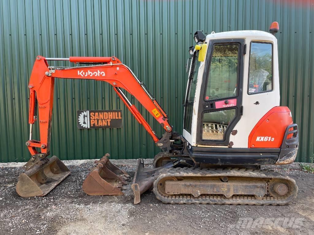 Kubota KX 61-3 소형 굴삭기 7톤 미만