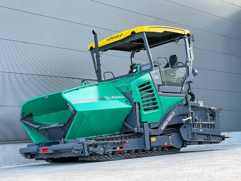 Vögele SUPER 1800-3I 아스팔트 포장장비