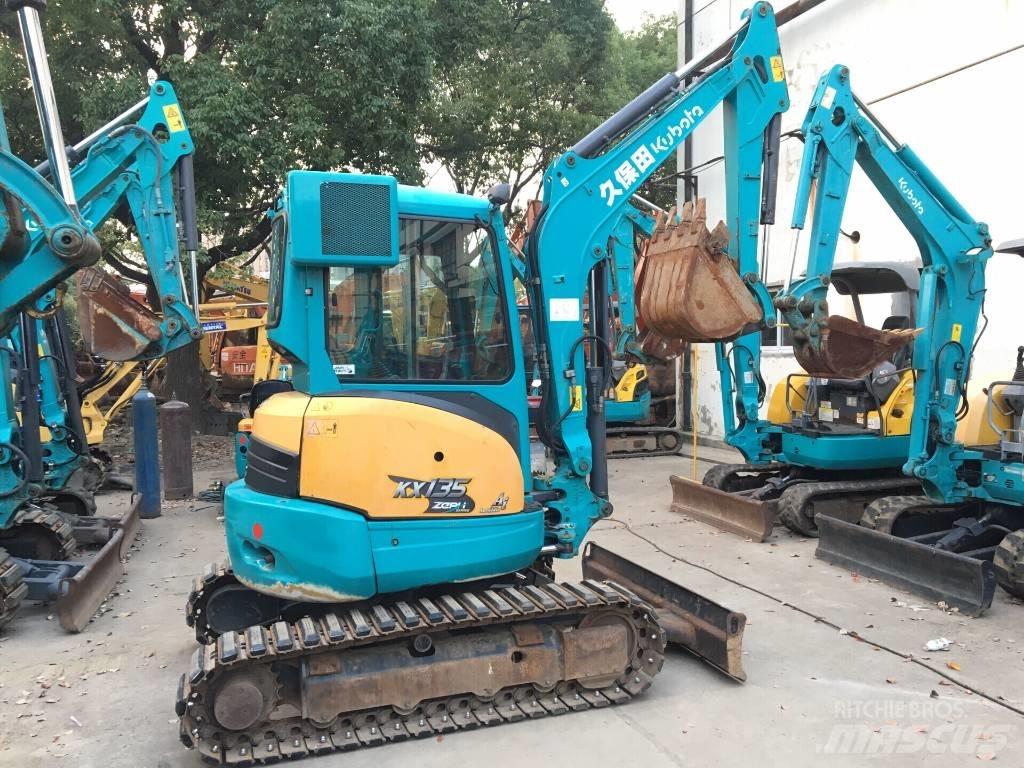 Kubota KX135 소형 굴삭기 7톤 미만