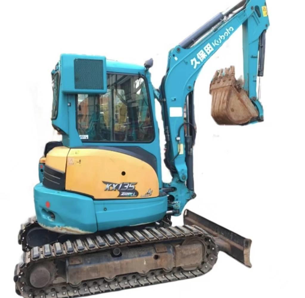 Kubota KX135 소형 굴삭기 7톤 미만