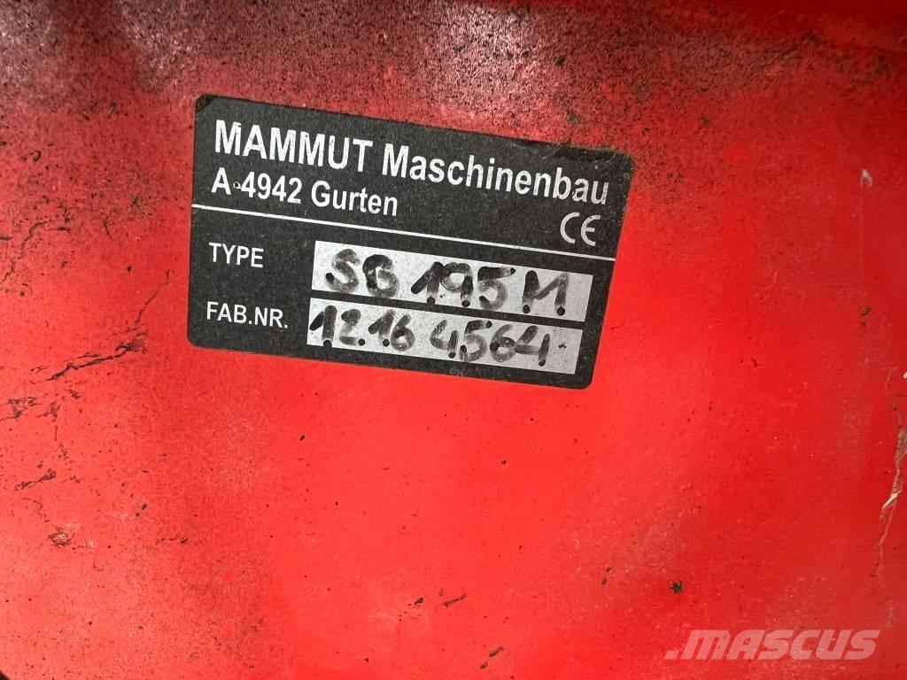Mammut SB195M 사일로 하적 장비