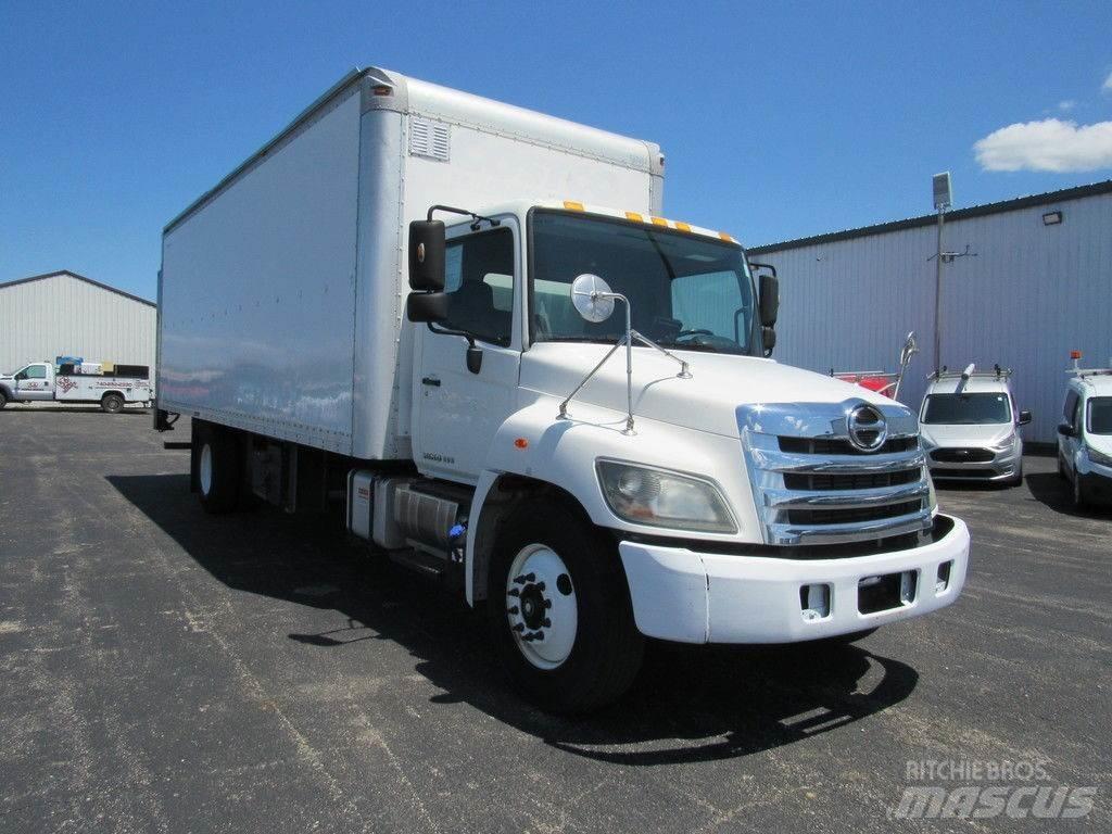 Hino 338 탑차 트럭