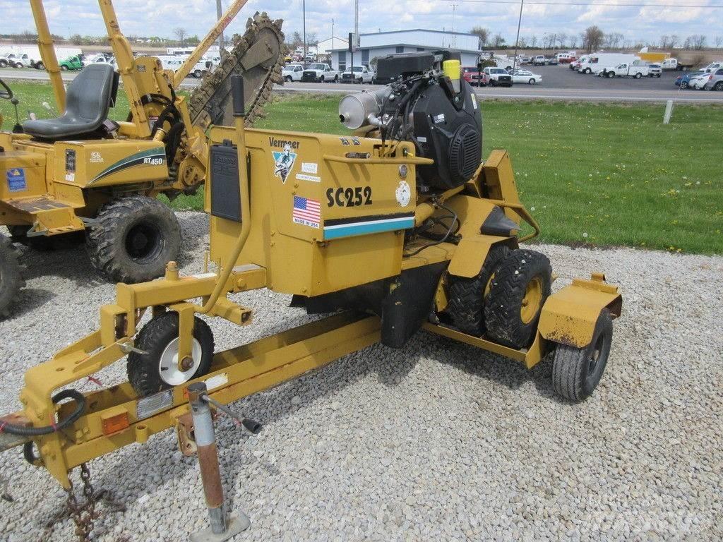 Vermeer SC252 스텀프 그라인더