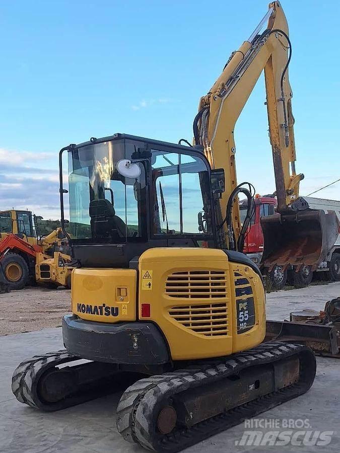 Komatsu PC55 소형 굴삭기 7톤 미만