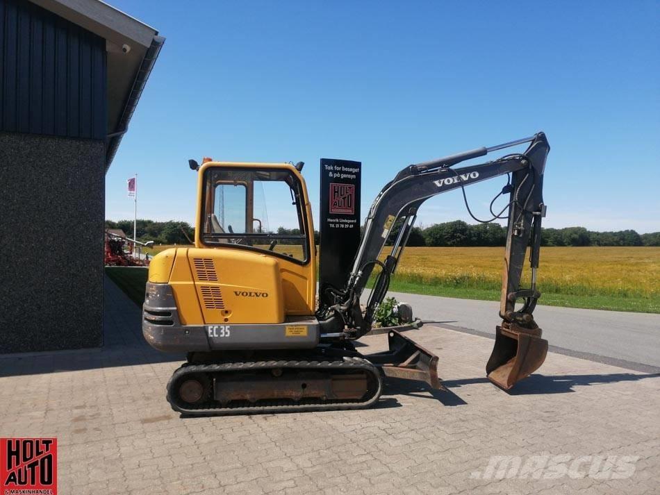 Volvo EC 35 소형 굴삭기 7톤 미만