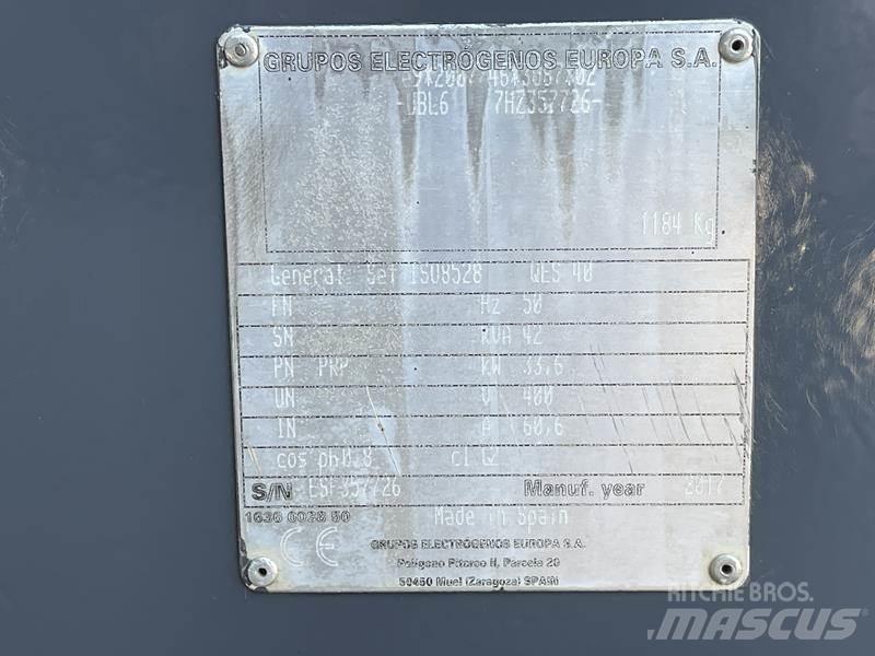Atlas Copco QES 40 디젤 발전기