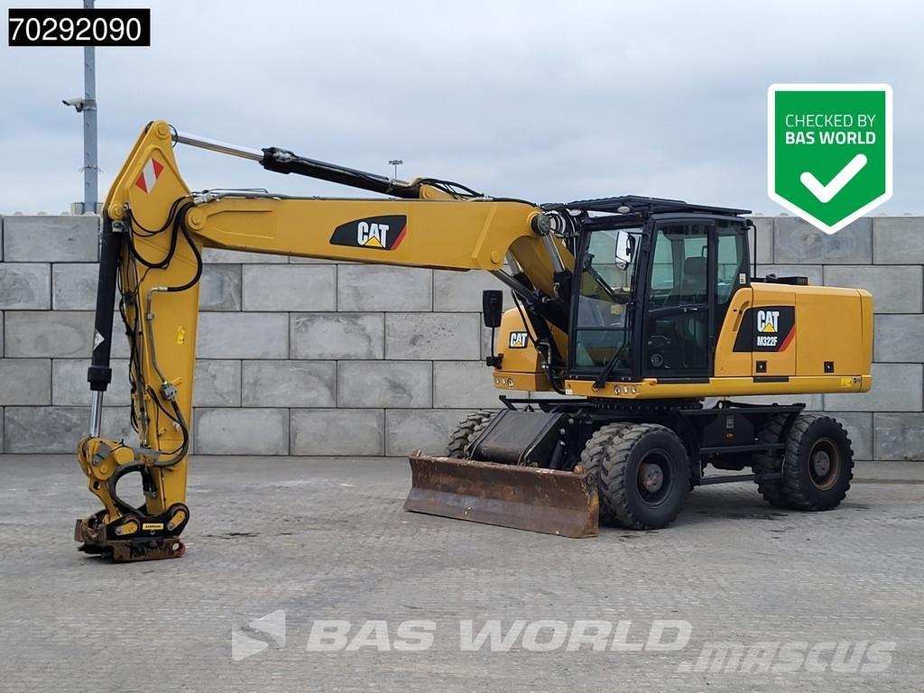 CAT M322 F  휠 굴삭기