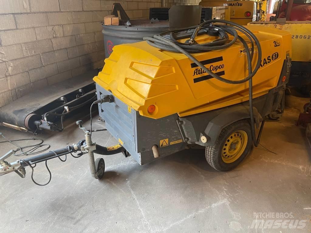 Atlas Copco XAS87 콤푸레샤