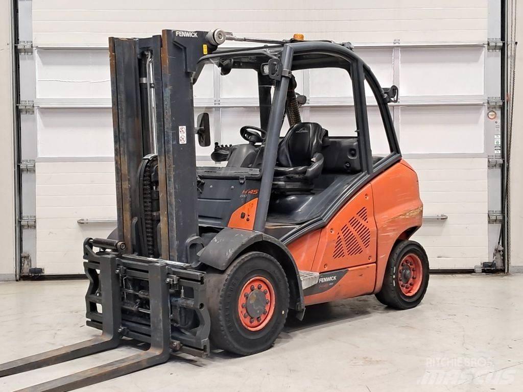 Linde H45D-02 디젤 지게차