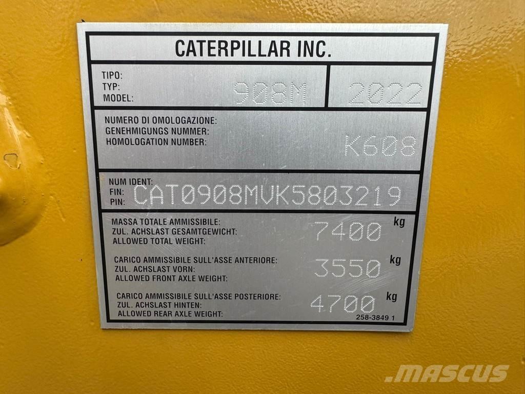 CAT 908M  휠로우더