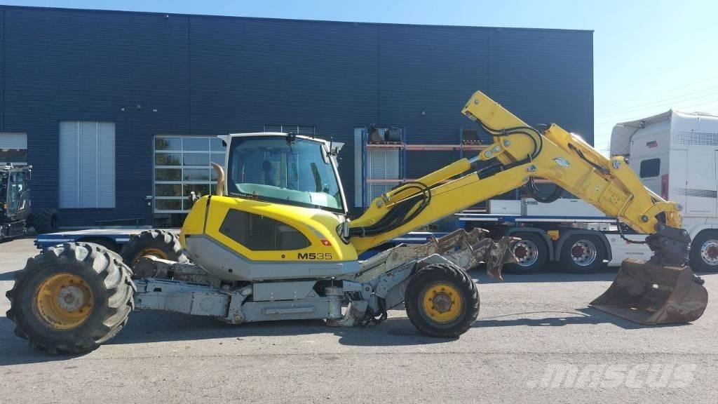 Menzi Muck M535  휠 굴삭기