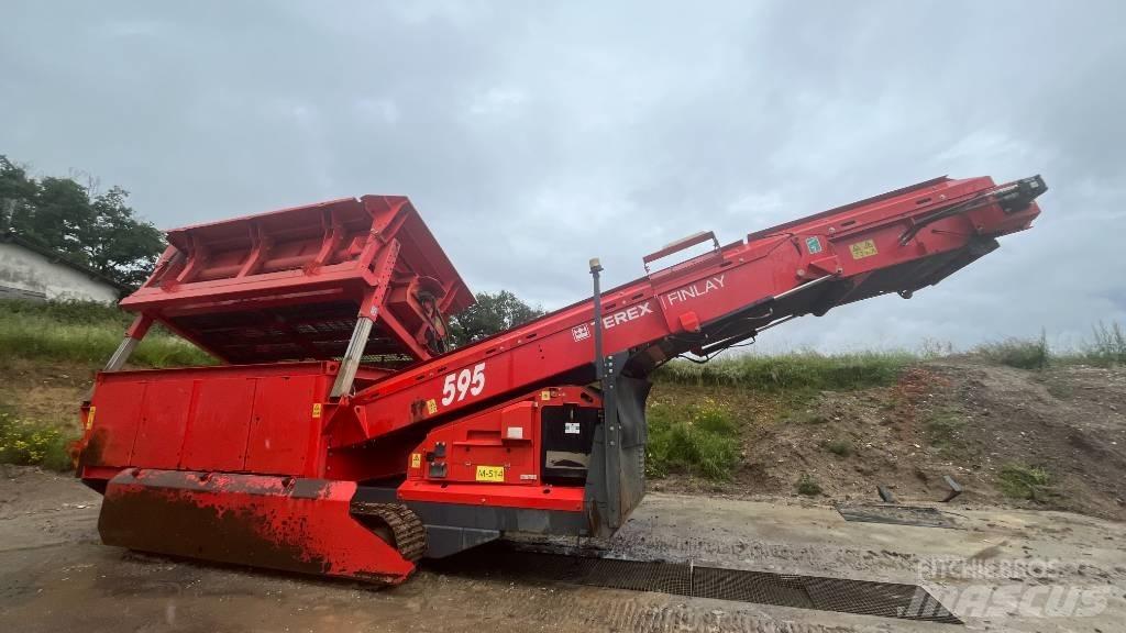 Terex Finlay 595 스캘핑 그리드
