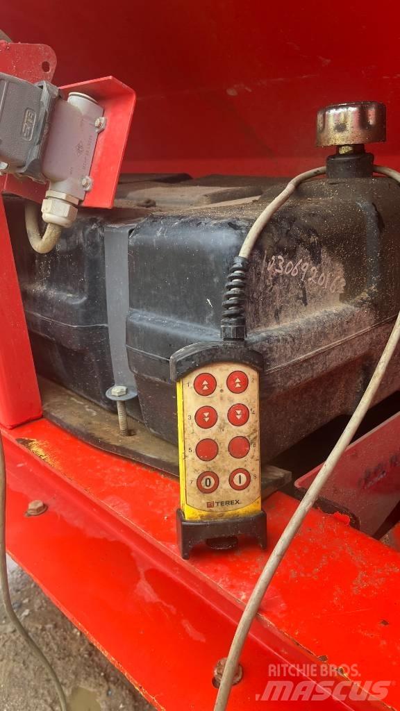Terex Finlay 595 스캘핑 그리드