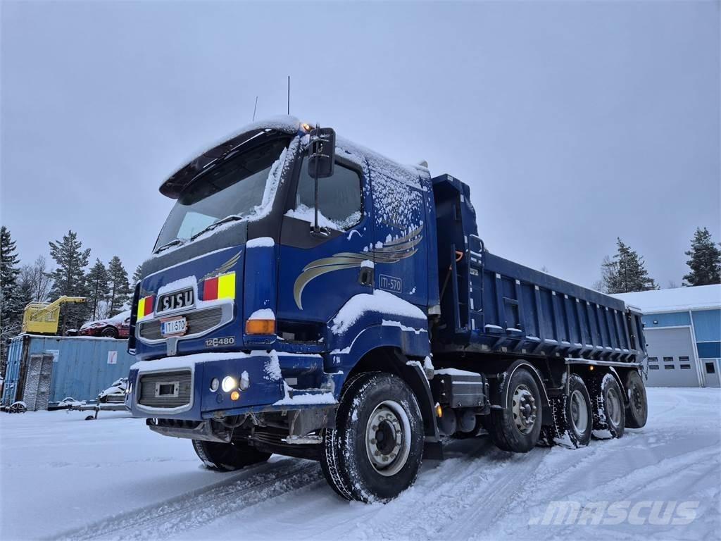 Sisu E12M 480 10X4 차량 수송차