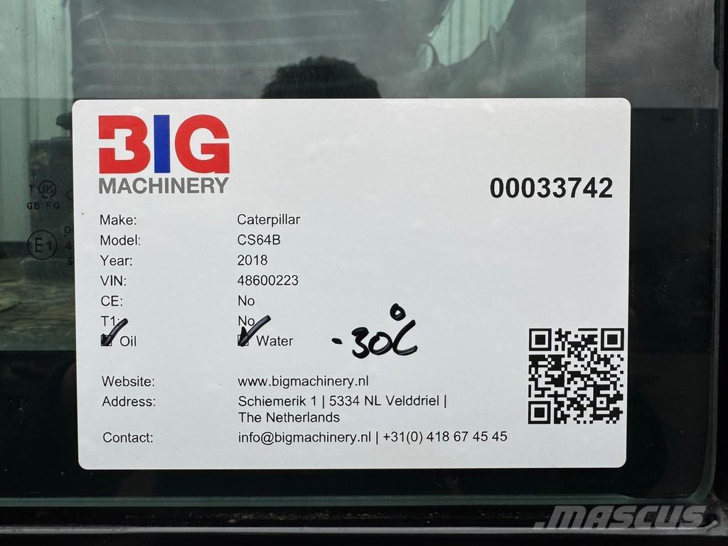 CAT CS64B 싱글 드럼 롤러