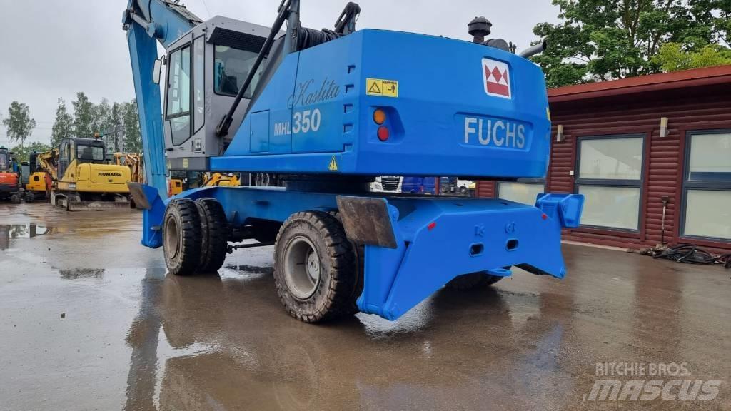 Terex Fuchs MHL 350 폐기물/산업 처리기
